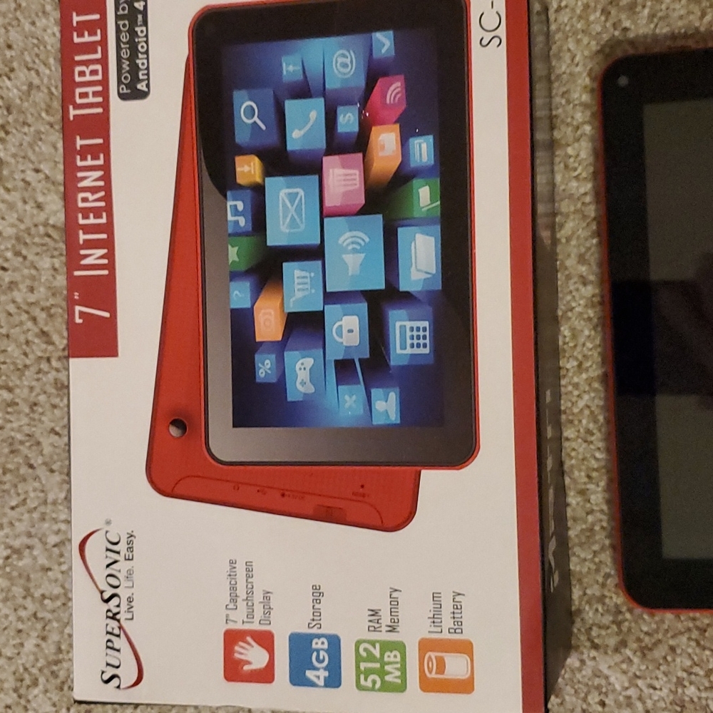 SUPER SONIC 7" TABLET - Picture 2 of 8